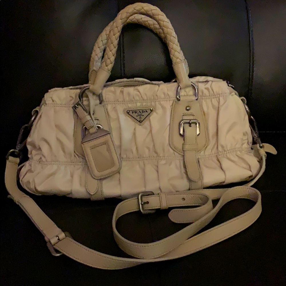 Prada Nylon crossbody two way bag authentic
